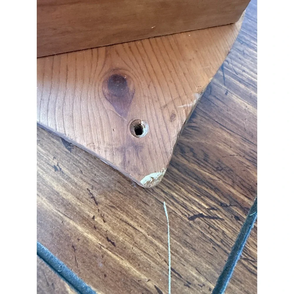 Vintage Cottage core Heart Wall Shelf for Trinkets